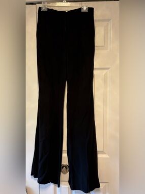 Mango Black Flared Trousers
